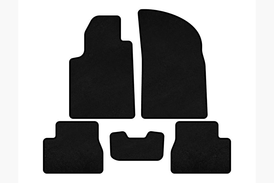 Citroen C-3 2002-2009 Textile Floor Mats Classic (Black) Image