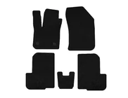 Dacia Lodgy 2012-2022 Textile Floor Mats Classic (2 Rows, 7-Seater, Black) photo 1