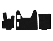 DAF XF95 2002-2006 Textile Floor Mats Classic (Black) photo 1