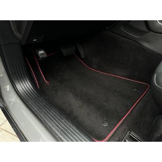 Textile Floor Mats Classic (Coupe, Black) Dodge Challenger 2008-2023 photo 1