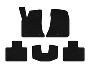 Dodge Charger 2010-2023 Textile Floor Mats Classic (2015-2023, SD, Black) photo 1