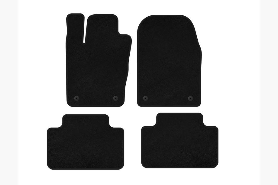 Dodge Durango 2010- Textile Floor Mats Classic (Black) Image
