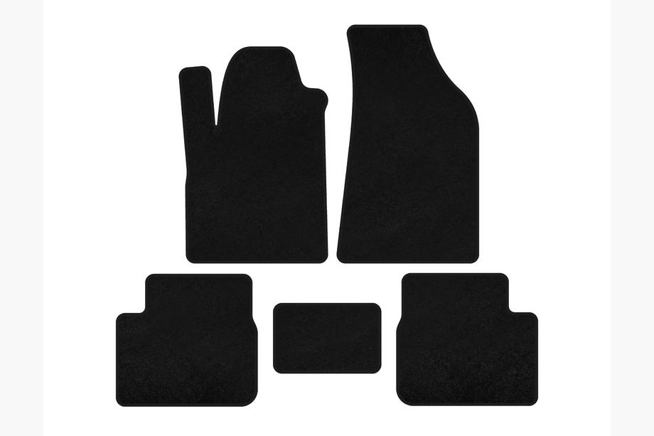Fiat Bravo 2008-2016 Textile Floor Mats Classic (Black) Image