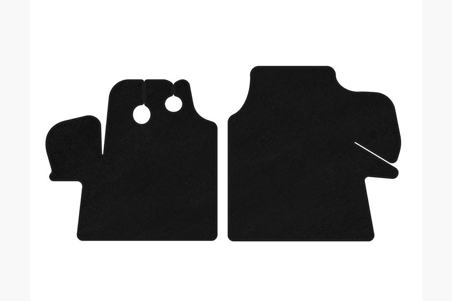 Fiat Ducato 1995-2006 Textile Floor Mats Classic (2002-2006, Black) Image