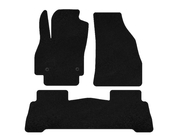 Fiat Fiorino/Qubo 2008-2024 Textile Floor Mats Classic (For Fiorino, Black) photo 1