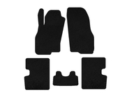 Fiat Punto Grande/EVO 2006-2018 Textile Floor Mats Classic (HB, 5-Door, Pre-Facelift, Black) photo 1