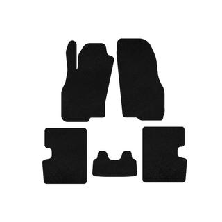 Textile Floor Mats Classic (HB, 5-Door, Pre-Facelift, Black) Fiat Punto Grande/EVO 2006-2018 photo 1