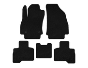 Fiat Fiorino/Qubo 2008-2024 Textile Floor Mats Classic (For Qubo 2008-2016, Black) photo 1