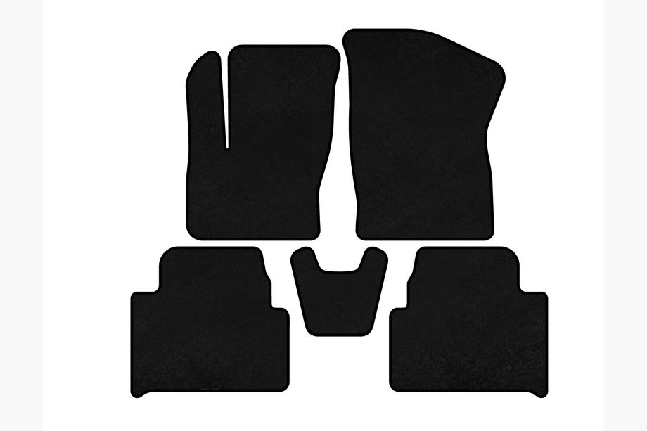 Ford C-Max 2004-2010 Textile Floor Mats Classic (Black) Image