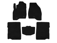 Ford Explorer 2011-2019 Textile Floor Mats Classic (2017-2019, 2nd Row, 7-Seater, Black) photo 1