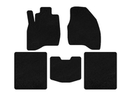 Ford Explorer 2011-2019 Textile Floor Mats Classic (2015-2019, 5-seater, Black) photo 1
