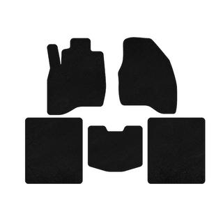 Textile Floor Mats Classic (2015-2019, 5-seater, Black) photo 1
