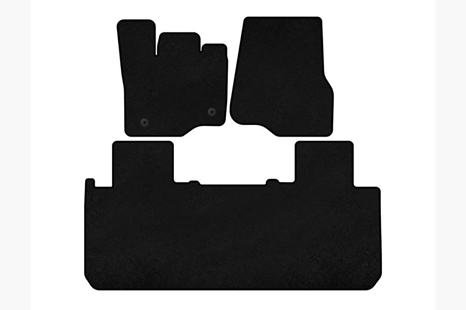 Ford F-150 2014-2021 Textile Floor Mats Classic (Black) Image