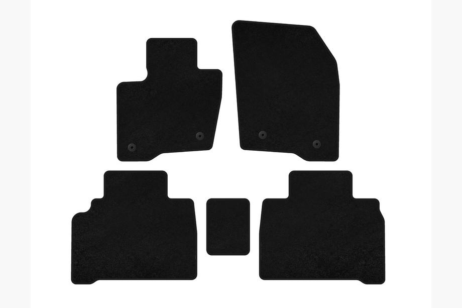 Ford Galaxy 2015- Textile Floor Mats Classic (HB, Black) Image