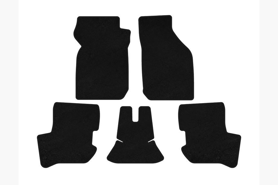 Ford Ka 1996-2008 Textile Floor Mats Classic (HB, Black) Image
