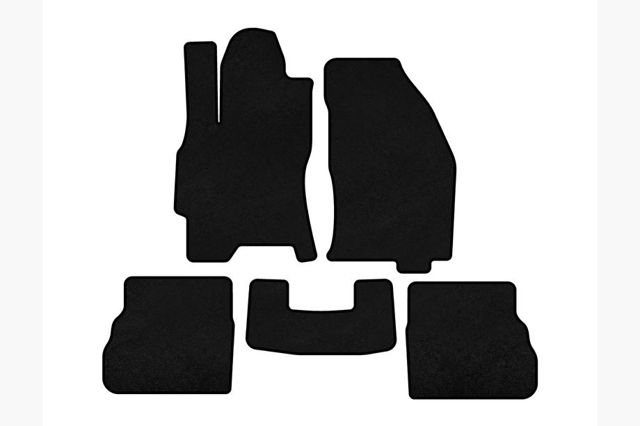 Ford Mondeo 1996-2001 Textile Floor Mats Classic (SD, Black) Image