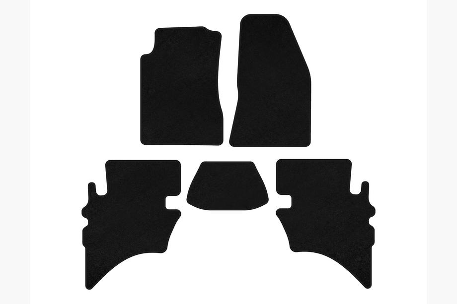 Ford Ranger 2002-2006 Textile Floor Mats Classic (Black) Image