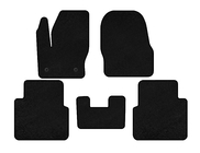 Ford Connect 2014-2021 Textile Floor Mats Classic (Black) photo 1