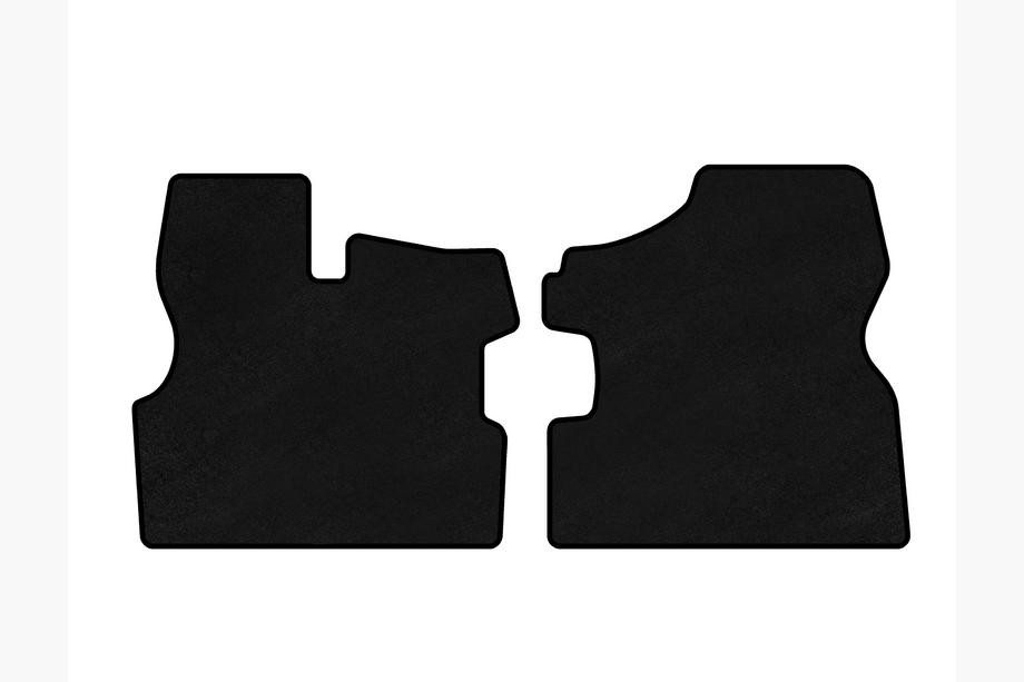 Ford Transit 1991-2000 Textile Floor Mats Classic (Black) Image