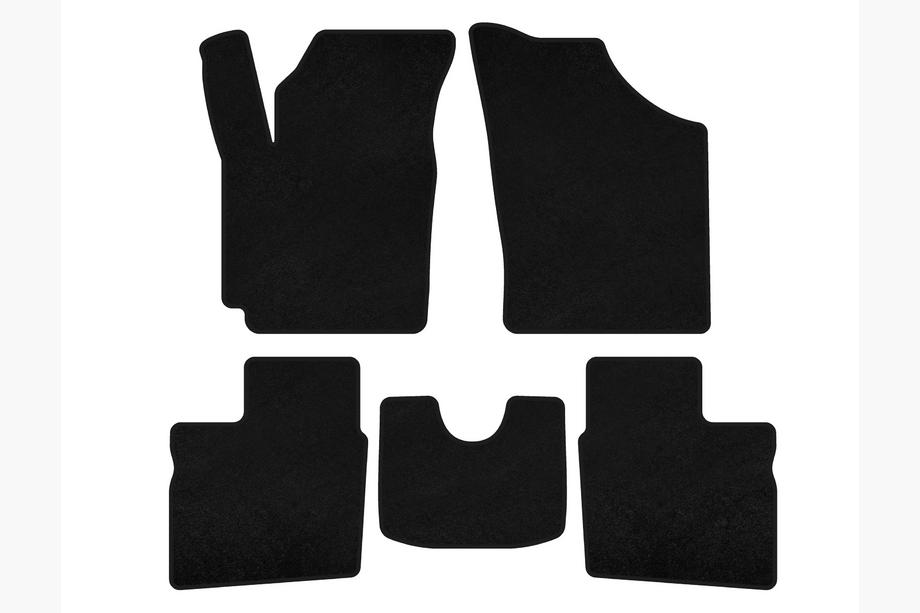 Geely CK-1 2005-2008 Textile Floor Mats Classic (2005-2009, SD, Black) Image