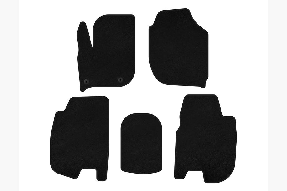 Honda FIT/Jazz 2014–2020 Textile Floor Mats Classic (HB, Black) Image