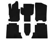 Honda FR-V 2004-2009 Textile Floor Mats Classic (Black) photo 1