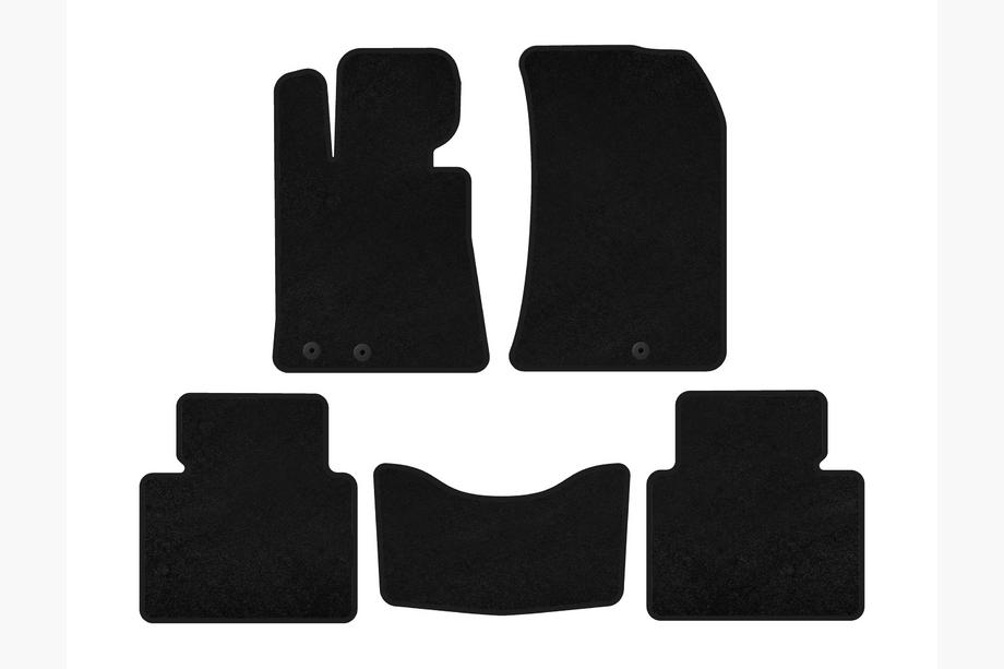 Hyundai Genesis BH 2008-2013 Textile Floor Mats Classic (black) Image