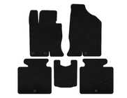 Hyundai Grandeur 2011-2017 Textile Floor Mats Classic (SD, Petrol, Black) photo 1