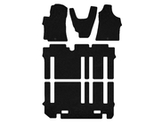 Hyundai H300, H1, Starex 2008-2020 Textile Floor Mats Classic (Full Set, Black) photo 1
