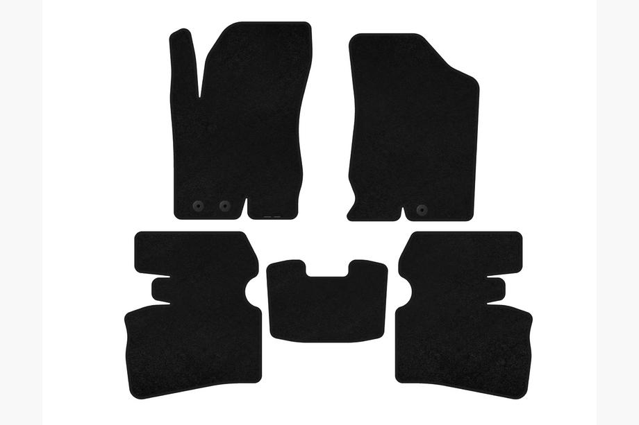 Hyundai I-30 2007-2011 Textile Floor Mats Classic (SW, Black) Image