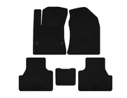 Hyundai Kona 2017-2023 Textile Floor Mats Classic (Electric, Black) photo 1