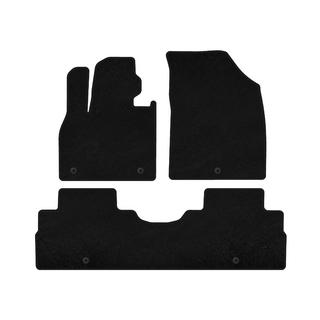 Textile Floor Mats Classic (2 Rows, 8-Seater, Black) photo 1