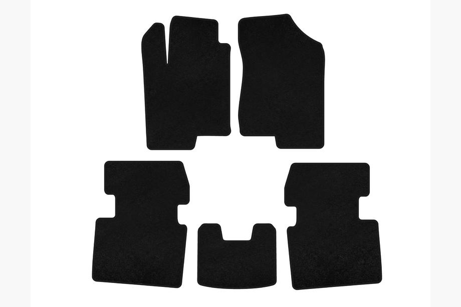 Hyundai Sonata NF 2004-2009 Textile Floor Mats Classic (black) Image