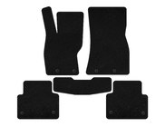 Jaguar XF 2009-2016 Textile Floor Mats Classic (2011-2016, SD, Black) photo 1