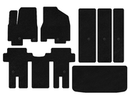 Kia Carnival 2014-2020 Textile Floor Mats Classic (Full Set, Black) photo 1