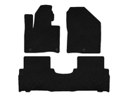 Kia Sorento III UM 2014-2020 Textile Floor Mats Classic (2014-2018, 5-seater, Black) photo 1