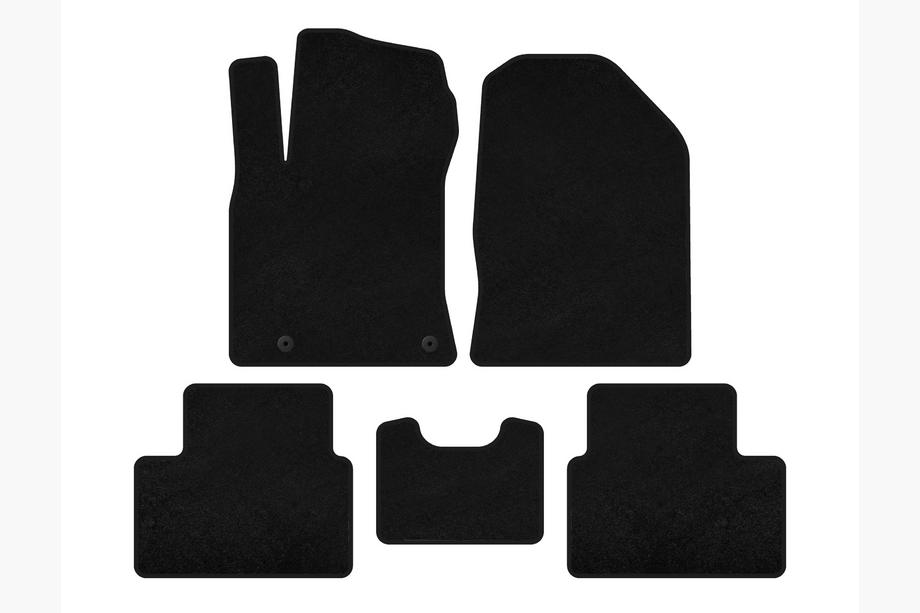 Kia Cerato 4 2019- Textile Floor Mats Classic (Black) Image