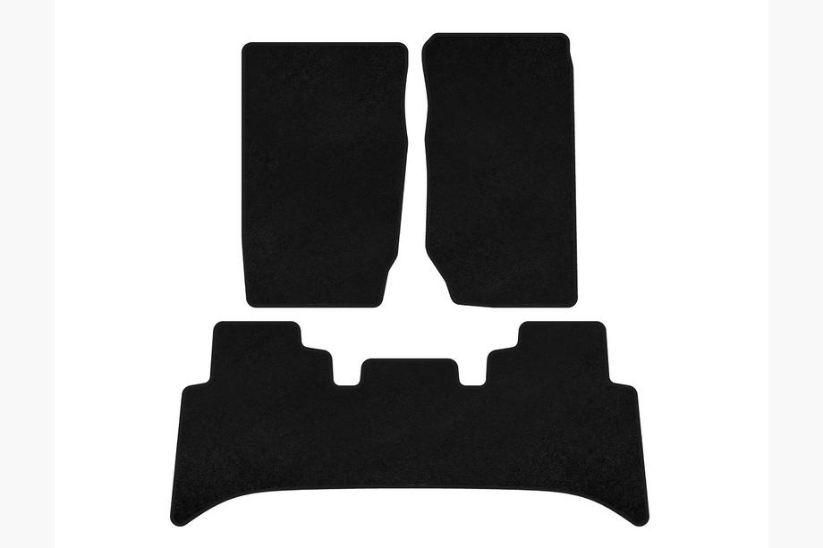 Range Rover II P38A 1997-2002 Textile Floor Mats Classic (Black) Image