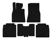Lexus LS 2007-2017 Textile Floor Mats Classic (2007-2010, SD, Long Wheelbase, Black) photo 1