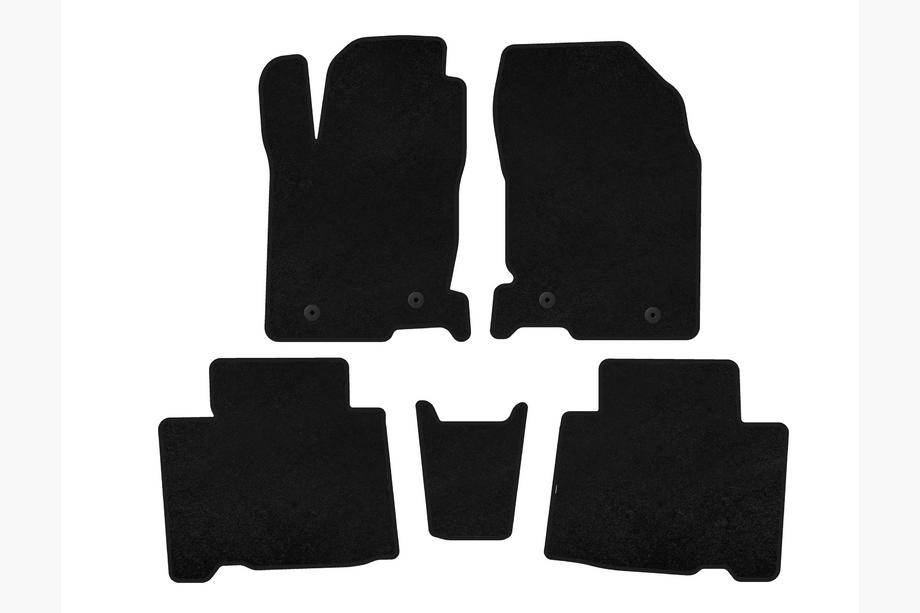 Lexus NX 2014-2021 Textile Floor Mats Classic (Black) Image
