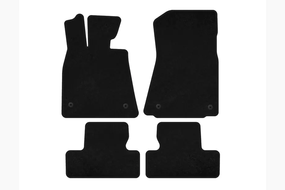 Lexus RC 200t 2014- Textile Floor Mats Classic (Coupe, Black) Image