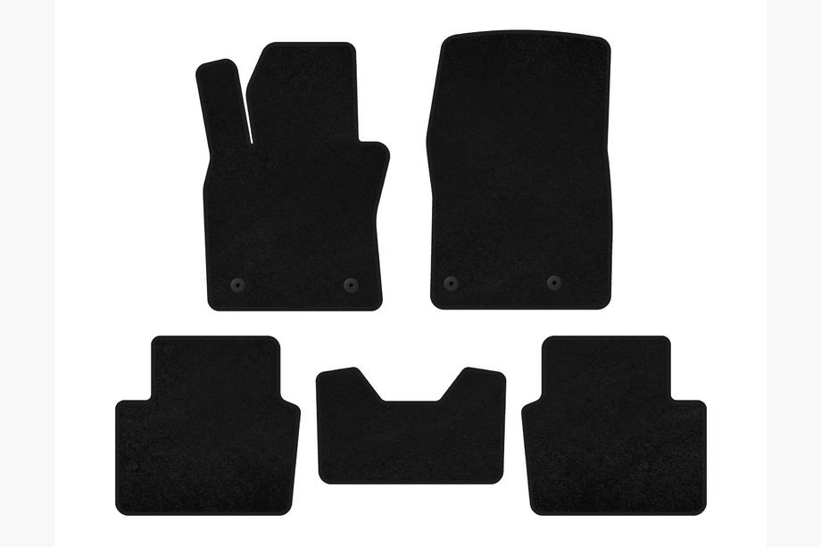 Mazda 3 2019- Textile Floor Mats Classic (HB, Black) Image