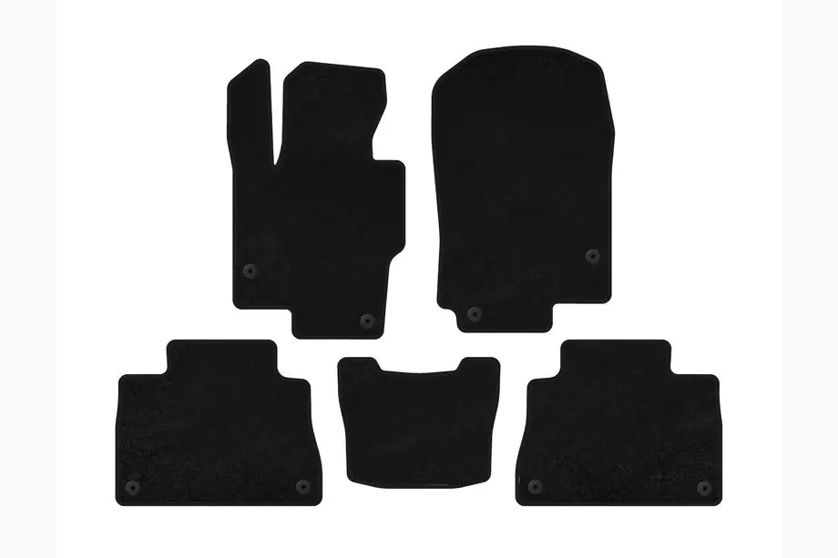 Mercedes GLE coupe C167 2019- Textile Floor Mats Classic (Black) Image