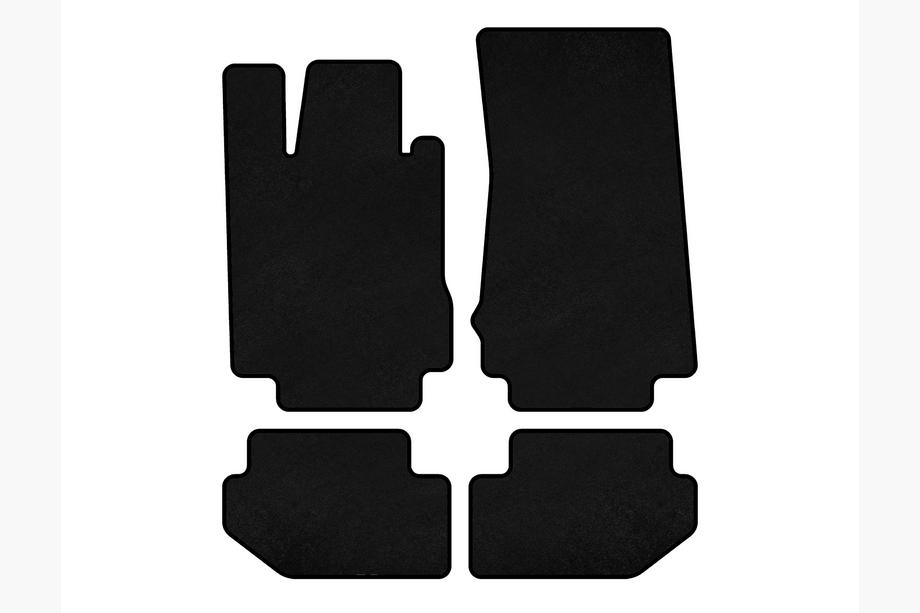 Mercedes CL-class C215 1999-2006 Textile Floor Mats Classic (black) Image