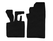 Smart 1998-2007 Textile Floor Mats Classic (1998-2003, Cabriolet, Black) photo 1
