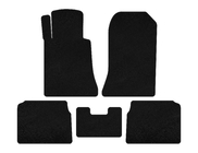 Mercedes E-class W124 1984–1997 Textile Floor Mats Classic (SD, Black) photo 1