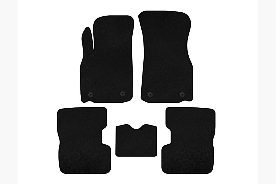 MG 3 2011-2024 Textile Floor Mats Classic (Black) Image
