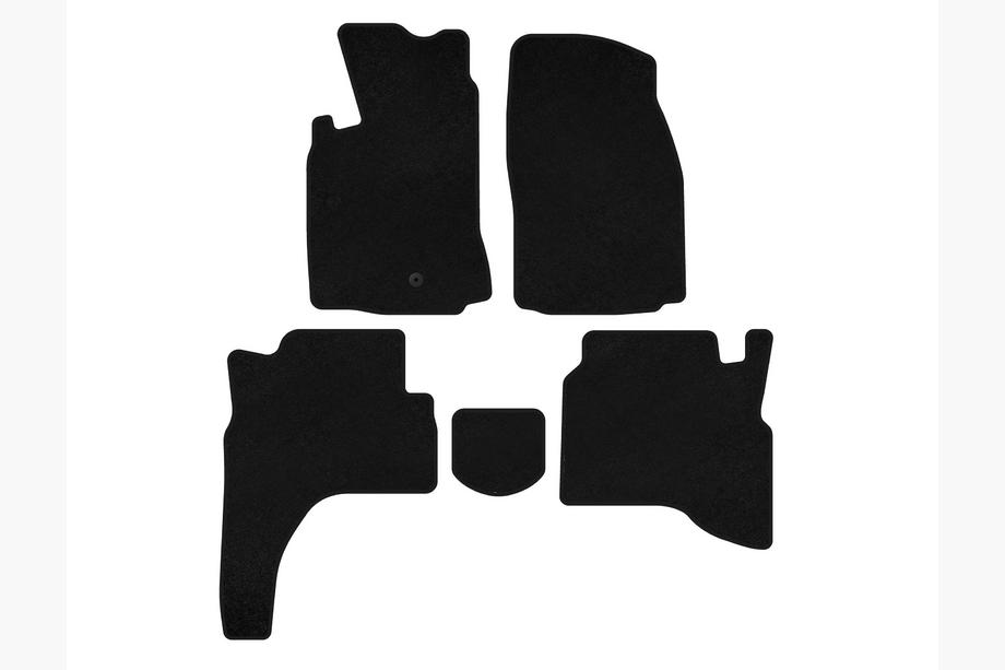 Mitsubishi Pajero Sport 1996-2007 Textile Floor Mats Classic (Black) Photo 1