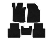 Nissan Maxima 2015-2023 Textile Floor Mats Classic (SD, Black) photo 1
