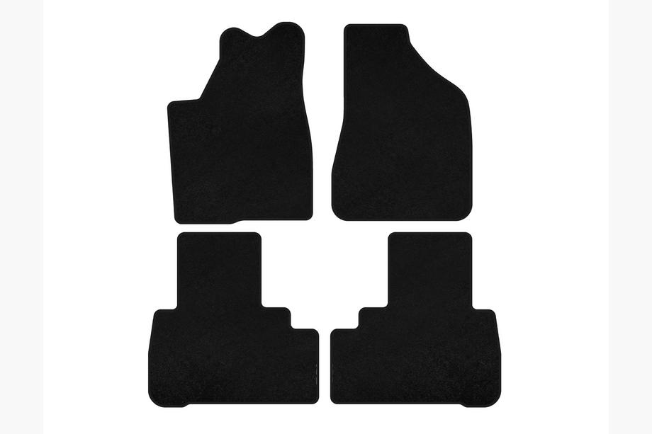 Nissan Murano 2002-2008 Textile Floor Mats Classic (Black) Image